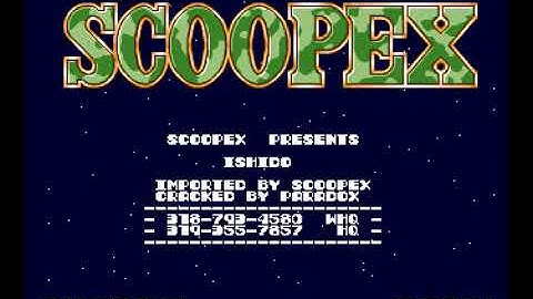 Scoopex Ishido Import Amiga Intro