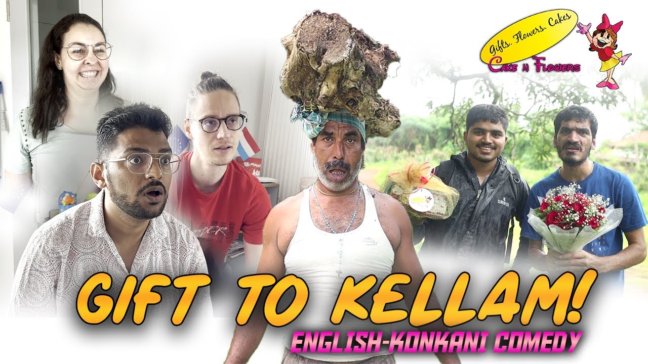 Gift to Kellam with cakenflowers.com | English-Konkani Short Film , 