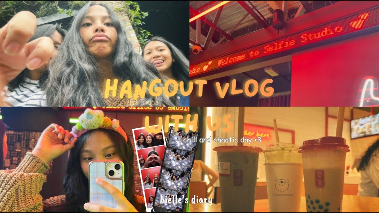 A Day Out With My Friends 🤍 | Mall, Food & Photo Booth Fun