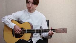 Martin Custom Shop CTM OM-18GE HideGlue & ThinFinish "Adirondack VTS / Cuban Mahogany" by Kenta Yago
