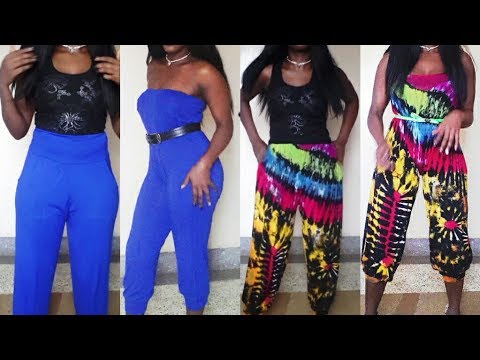 parachute pants jumpsuit