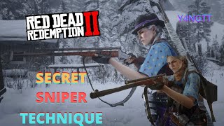 SECRET SNIPER Technique I HOW TO DO Scope Cancel animation tips and tricks in Red Dead Online