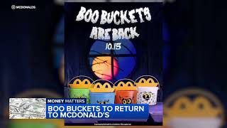 Boo Buckets back at McDonald's for Halloween Happy Meals