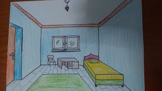 Oda Çizimi En Kolay Drawing Room