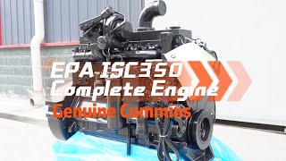 EPA ISC350 Engine ISC 8.3L CPL2695 350HP Motores Cummins ISC8.3 #cumminsengine #ISCCUMMINS