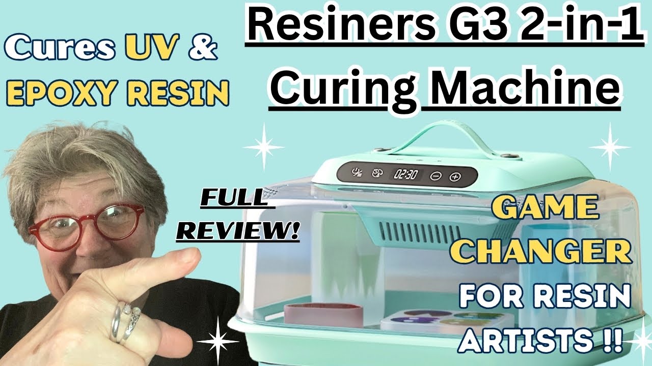 NEW Resin Curing Gamechanger Resiners G3 Curing Machine Full Review + UV Resin & Epoxy Test