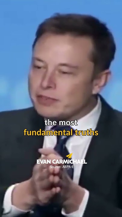 Apply First Principle Thinking! | Elon Musk - YouTube