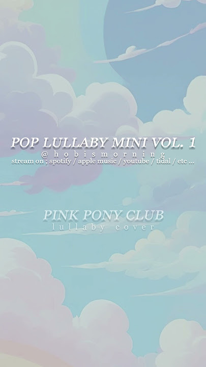 hobismorning.com 💭 #chappellroan  #pinkponyclub #pop #lullaby
