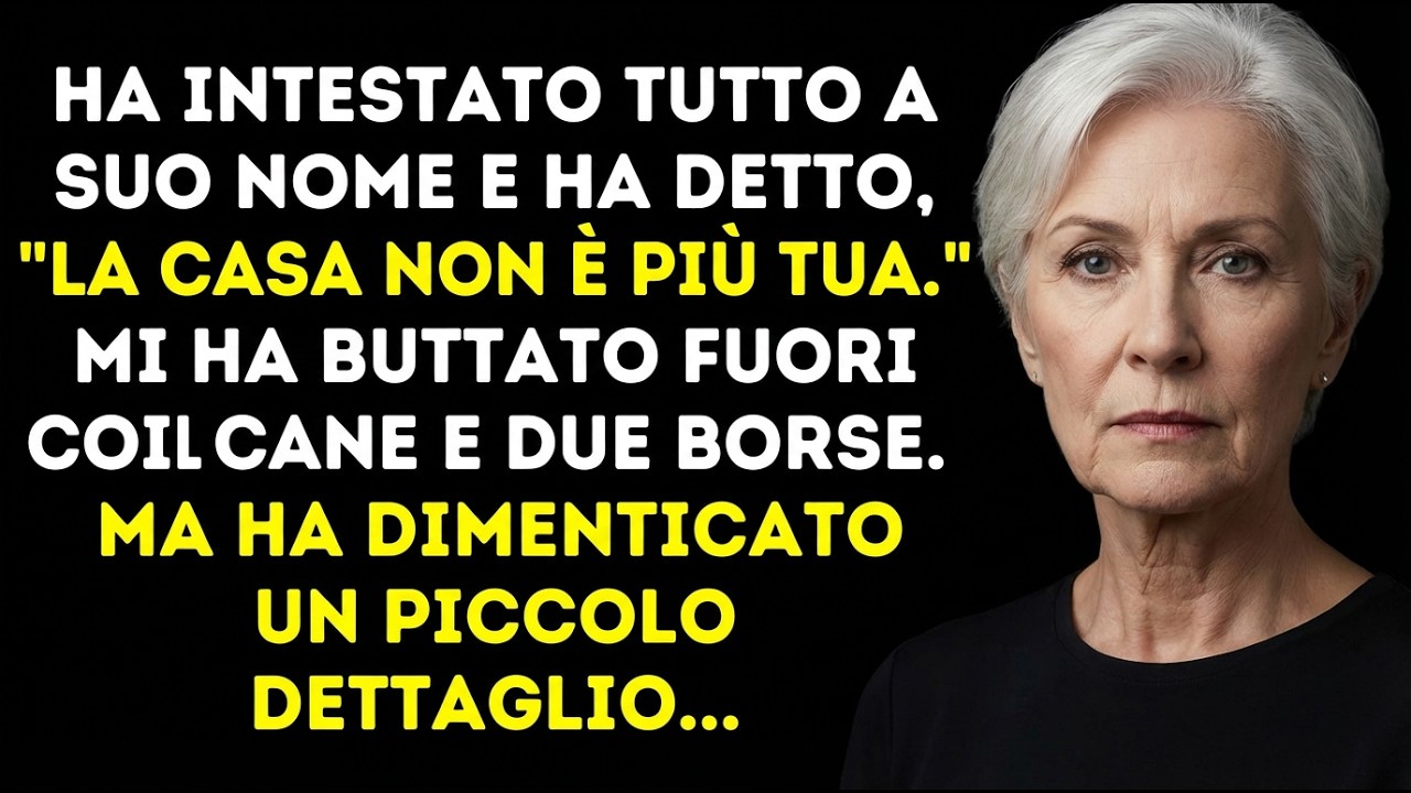 Ho dato la mia casa a mia figlia—finché mi ha cacciata con un ordine del tribunale