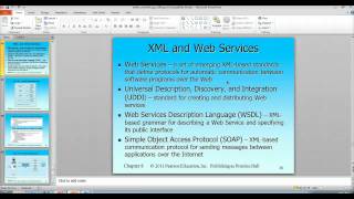 Ch 8 - XML and Web Services
