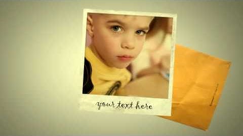 Photos in envelope (www.revostock.com) - After Effects Project