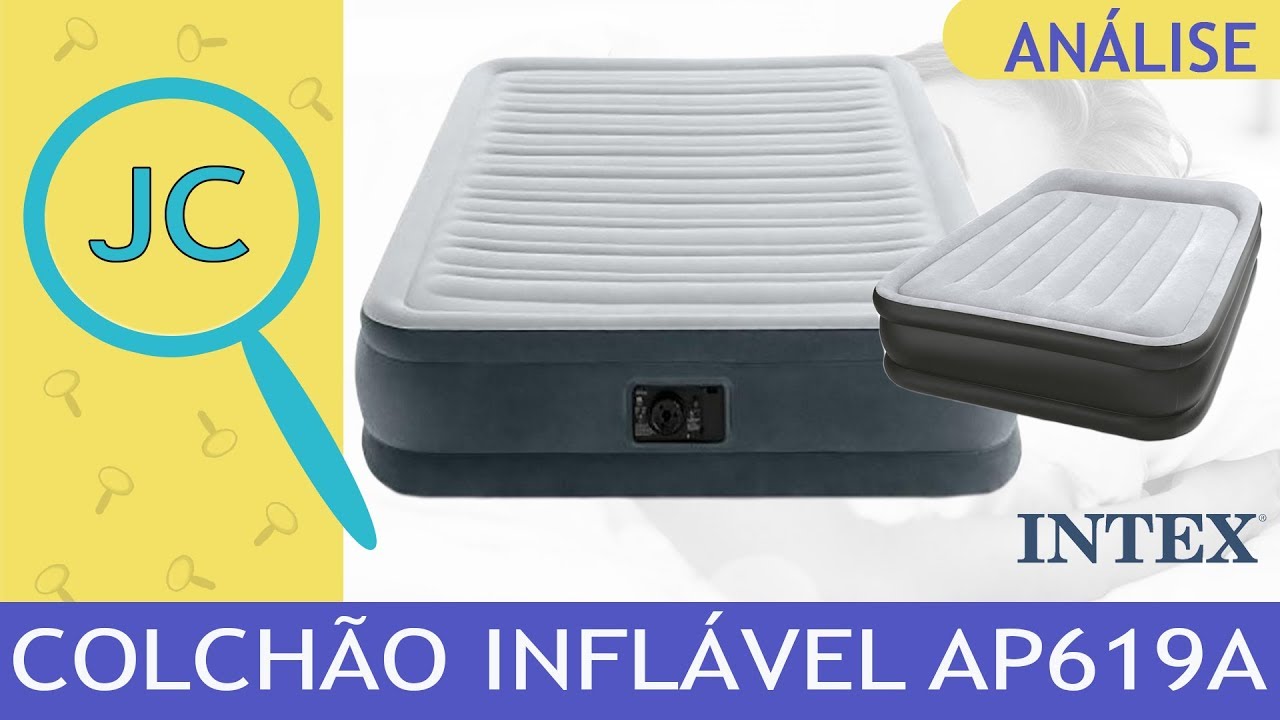 Colchão Inflável Automático AP619A (INTEX) YouTube