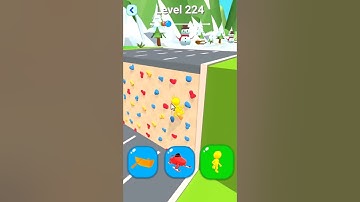 Shape-shifting Level 224! #shorts #mobilegame #shapeshifting #runnerspuzzles