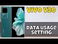 Vivo V30 Check Wifi and Data Usage || Data usage setting || How to check daily data usage