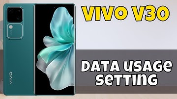 Vivo V30 Check Wifi and Data Usage || Data usage setting || How to check daily data usage