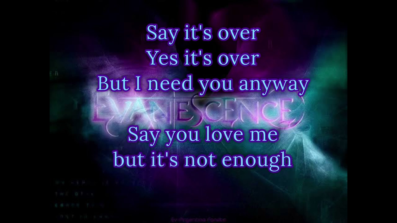Evanescence - The Change (karaoke)