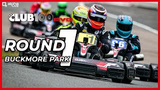 Club100 2022 Round 1 - LIVE from Buckmore Park - YouTube