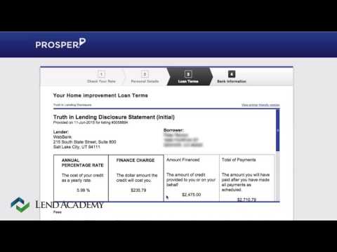 How to Apply for a Loan on Prosper