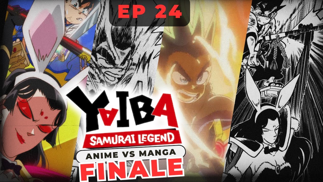 Yaiba Samurai Legend Episode 24 (Finale) Anime VS Manga Comparison