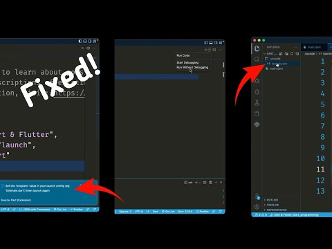How to Dart Code Without Launch JSON
