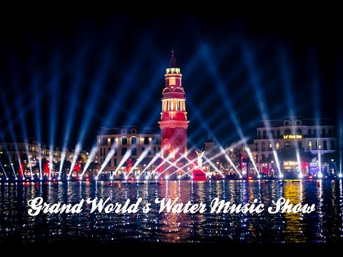 Video Trình diễn nhạc nước ở Grand World Phú Quốc - youtube