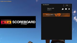 SCOREBOARD FIVEM (DOWNLOAD FREE) | HYPERMODS MTA BRASIL