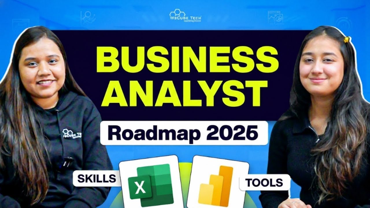 Follow This 13-Step Roadmap to Become a Business Analyst in 2026! - YouTube