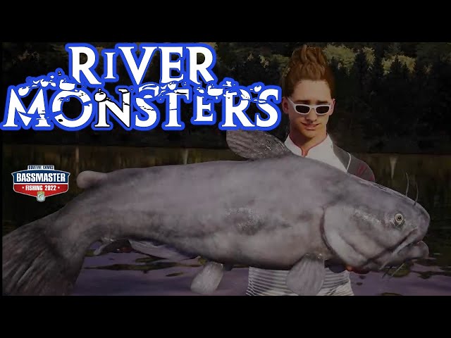 Bassmaster Fishing 2022 River Monsters 100lb Catfish 