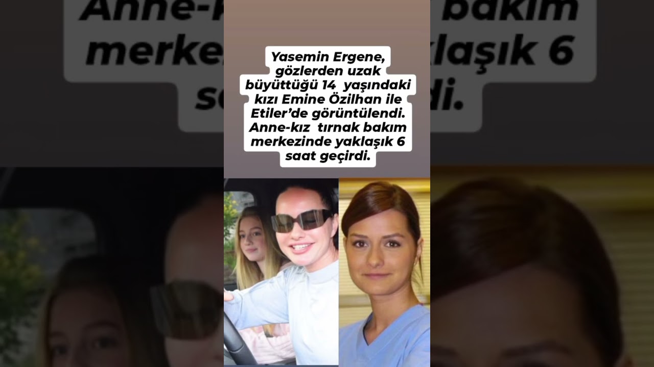 Yasemin Ergene'nin Sır Gibi Sakladığı Kızı Emine'nin Yüzü İlk Kez Net Gözüktü