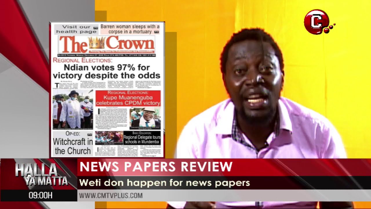 Newspapers today in Pidgin