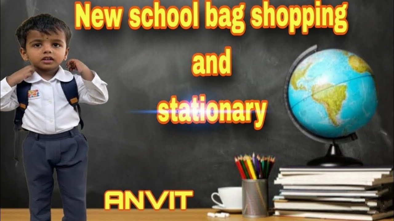 HUGE Stationery Haul! Shopping for Anvit’s First Day of School ✏️📚