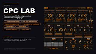 CPC LAB | Complete Sound Design & Audio Processing Plugin by Matias Kritz