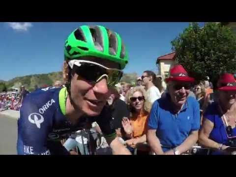 La Vuelta a España 2016: Stage 9 on-board highlights