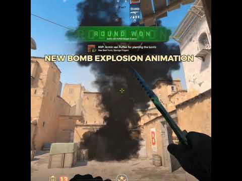 New Bomb Explosion In CS2 🧠 #shorts #cs2 - YouTube