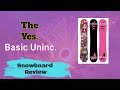 The 2022 Yes Basic UnInc Snowboard Review