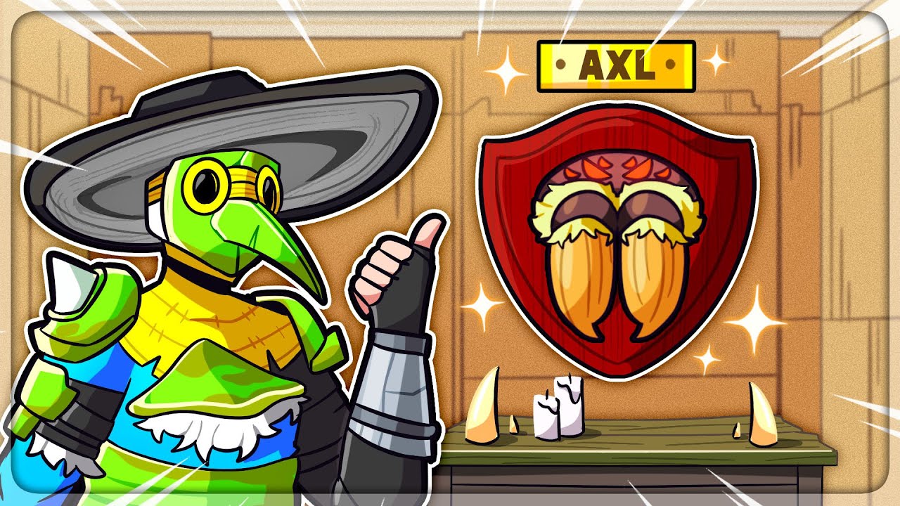 I crafted the most POWERFUL ARMOR to Defeat AXL