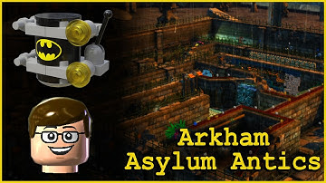LEGO Batman 2: DC Super Heroes | ARKHAM ASYLUM ANTICS - Minikits & Citizen in Peril