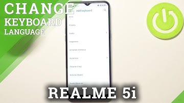 How to Change Keyboard Language in REALME 5i – Find Keyboard Settings