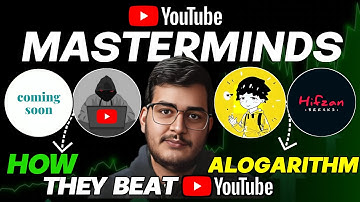 How @Algrow ,@StepGrow , @decodingyt and @HifzanBreaks Beating YouTube Algorithm😳| YouTube secret