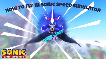 Quick and Easy Guide to Flying In Sonic Speed Simulator!