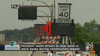 PennDOT Reminds Drivers To Slow Down