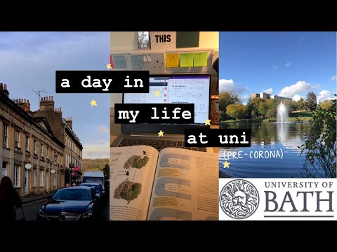 a (pre-lockdown) day in my life at uni! | university of bath