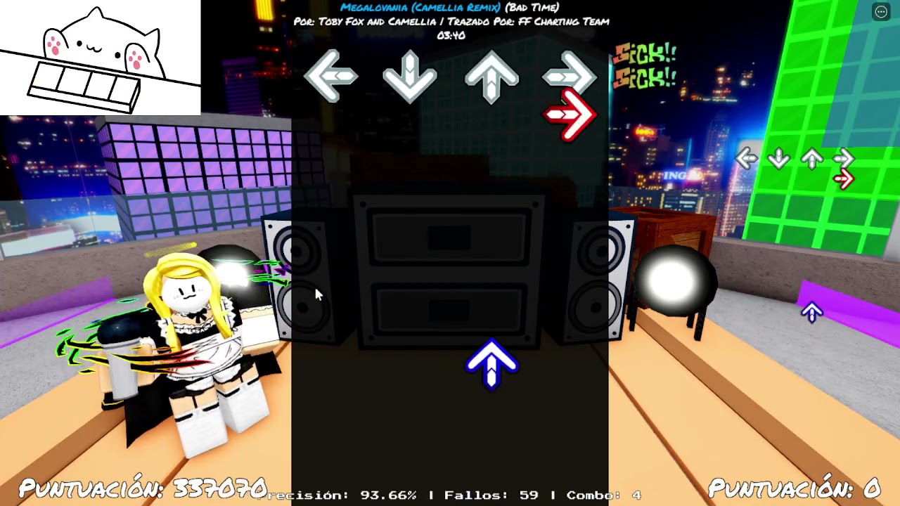 (Remake) Megalovania, Camelia Remix - Bad Time - 145 misses - 93.22%