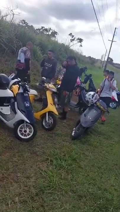 Hawaii dio mopeds #420 cruz #hawaii#island Run