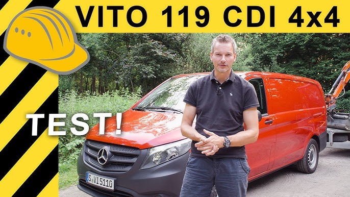 MERCEDES VITO 2016 Test & Review - First Impressions & 0-100 km/h -  Bauforum24 4K 