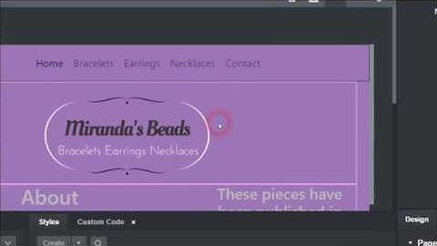 New Site in Bootstrap Studio Part 1