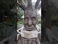 🌳✨ The Living Tree: A Wooden Sculpture That Blinks ✨👁️#WoodArt#UniqueArtwork#LivingTree