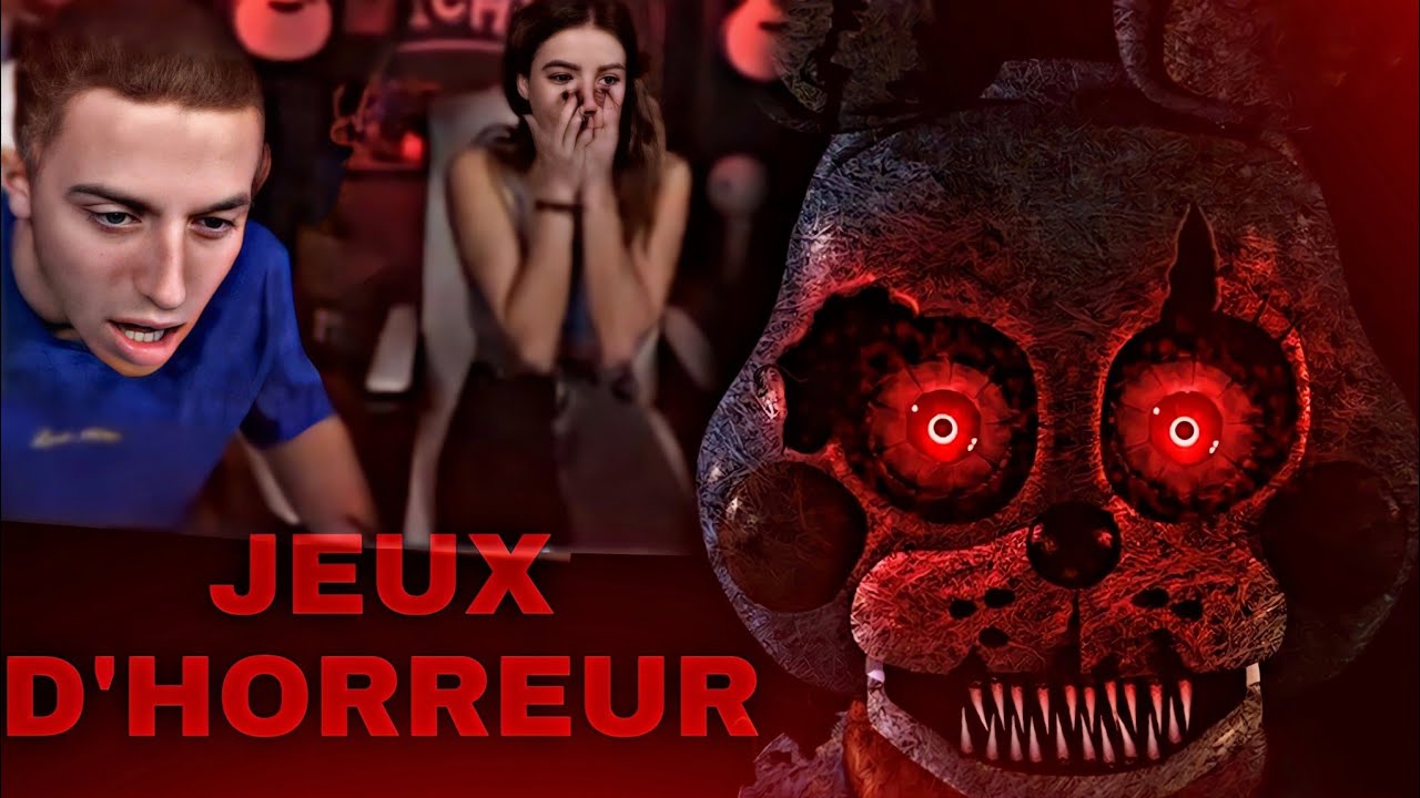 Jeu D Horreur Avec Elsa elle A Eu Peur YouTube