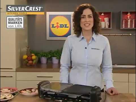 SILVERCREST Raclette-Grill SRG 1200 A1 - YouTube