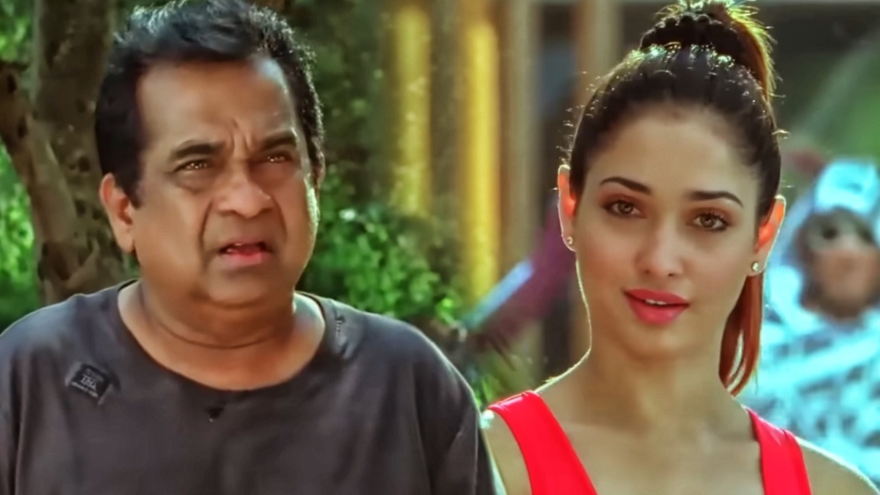 ब्रह्मानंदम तमन्ना भाटिया के सामने बच्चों की तरह रो रहा है | Betting Raja Movie Comedy Scene